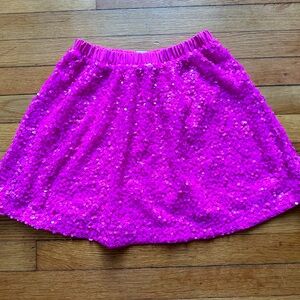 CrewCuts Pink Sequin Skirt